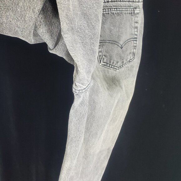 RARE 1987 Levi Strauss 17505 -1158 Faded Black Hi-Waist Mom Jeans SZ15 (31.5/29) - Picture 12 of 16